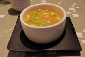 Geoduck and Fish Consomme