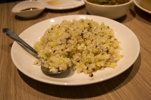 Vegetarian Fried Rice (香菇素炒飯)