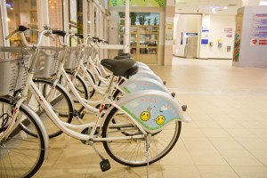 Bikes at Chiayi Station