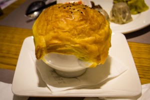 Zuppa soup - Cream soup with pastry puff