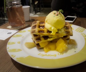 mango danish waffle