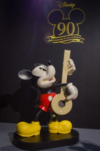 Mickey at the entrance
