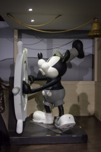 Black and white version of Mickey