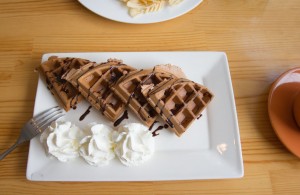 Chocolate waffle