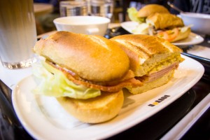 Ham & Egg Milano sandwich