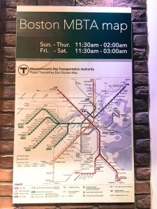 Boston MBTA map
