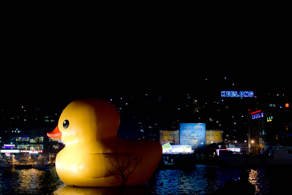 Keelung: Last Stop for The Giant Rubber Duck
