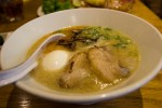 Tonkotsu Soup Ramen with extra soft-boiled egg